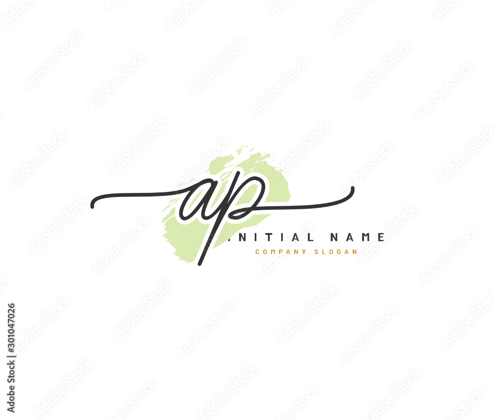 A P AP Beauty vector initial logo, handwriting logo of initial signature, wedding, fashion, jewerly, boutique, floral and botanical with creative template for any company or business. A P AP Beauty vector initial logo, handwriting logo of initial signature, wedding, fashion, jewerly, boutique, floral and botanical with creative template for any company or business.