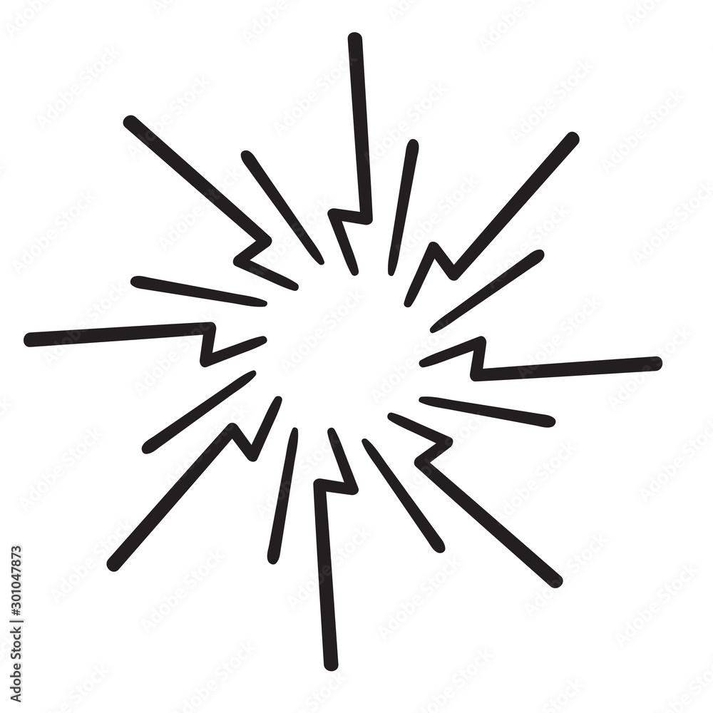 doodle design element, starburst doodle ,sparkling doodle,firework doodle.cartoon style vector doodle design element, starburst doodle ,sparkling doodle,firework doodle.cartoon style vector