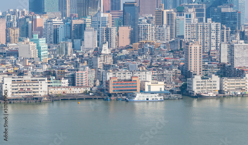 Residential buildings on the coast of Macau © Weiming