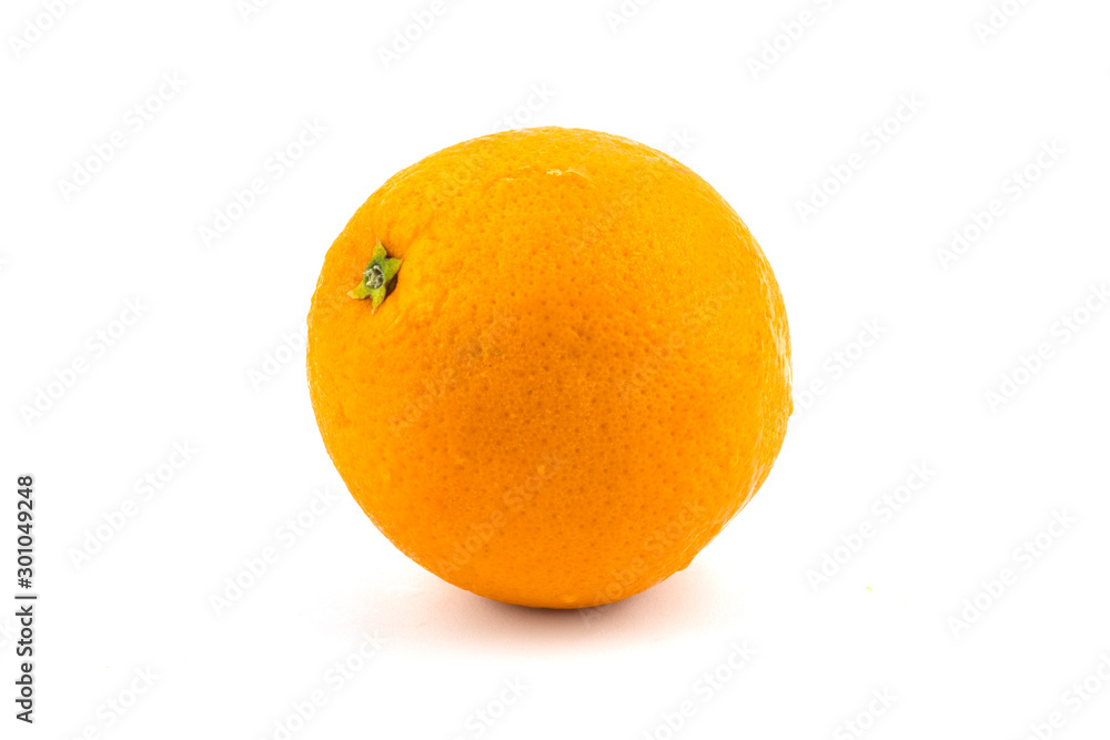 Orange isolated on white background. Save with clipping path. Orange isolated on white background. Save with clipping path.