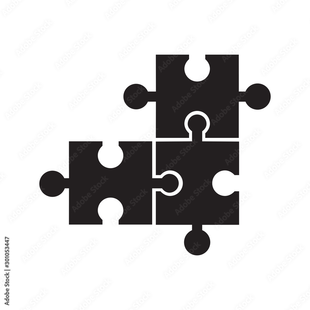 Puzzle Icon Vector Design Template Puzzle Icon Vector Design Template