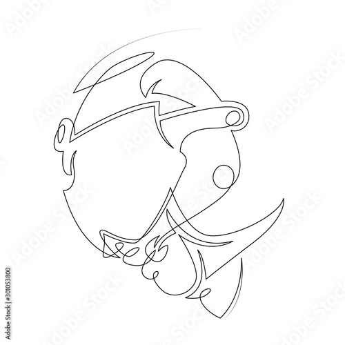  helmet of a military pilot