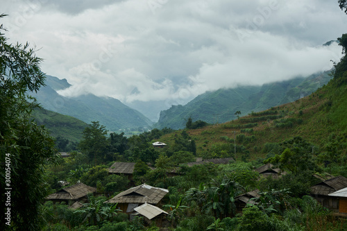Wallpaper Mural mountain village Torontodigital.ca