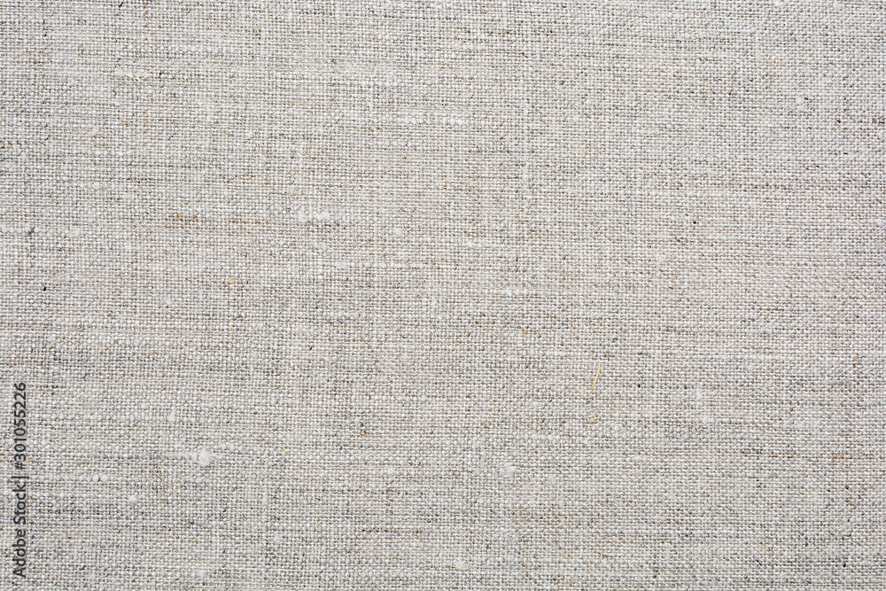 Natural linen texture for background - obrazy, fototapety, plakaty 