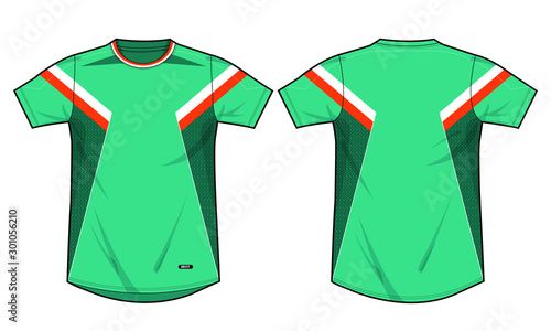 sports jersey template vector football soccer