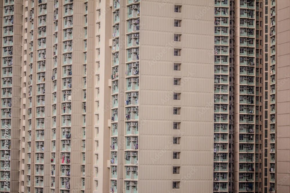 Hong Kong's dense urban and architectural landscape Hong Kong's dense urban and architectural landscape