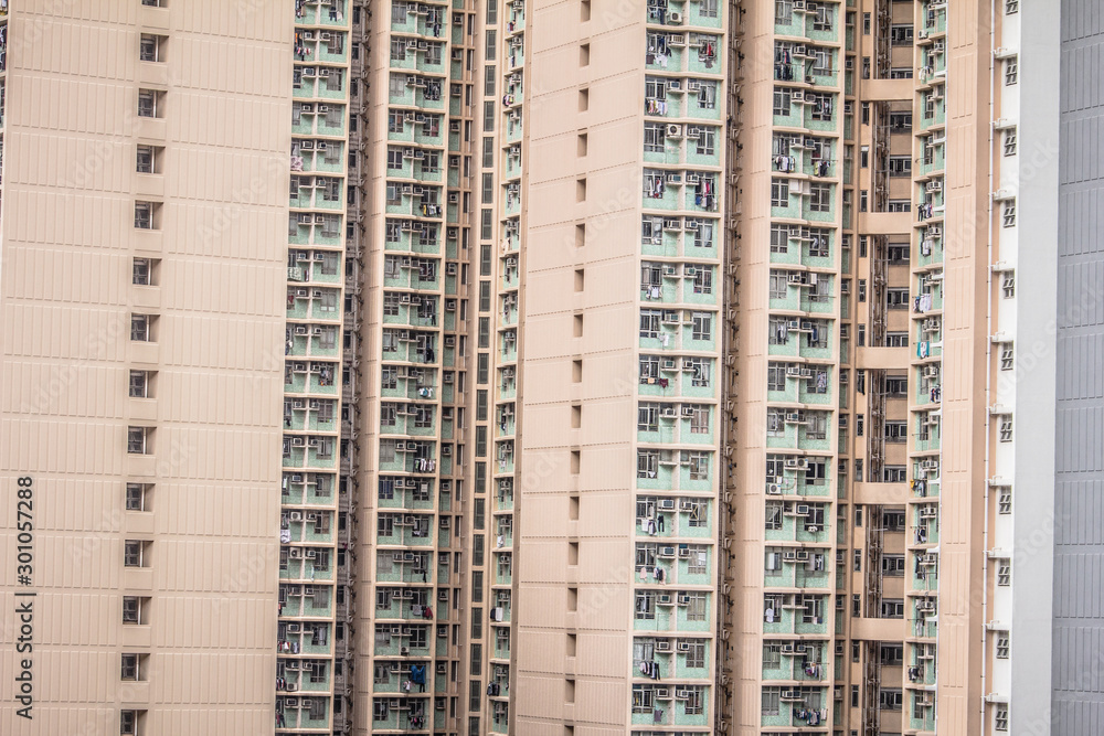 Hong Kong's dense urban and architectural landscape Hong Kong's dense urban and architectural landscape