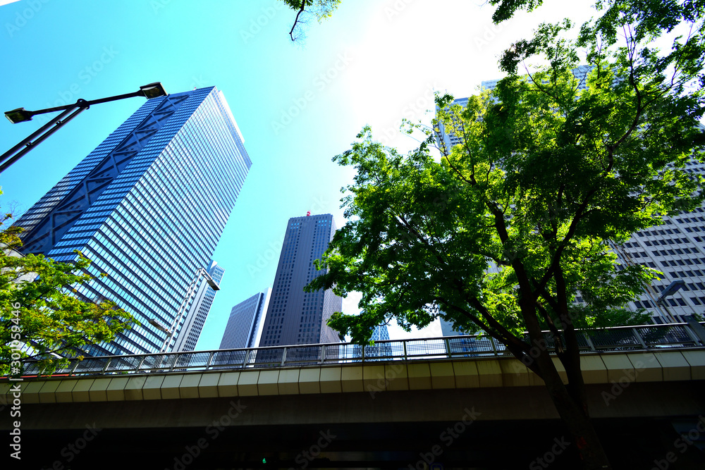 ビルと青空都会と青空快晴晴れstock Photo Adobe Stock