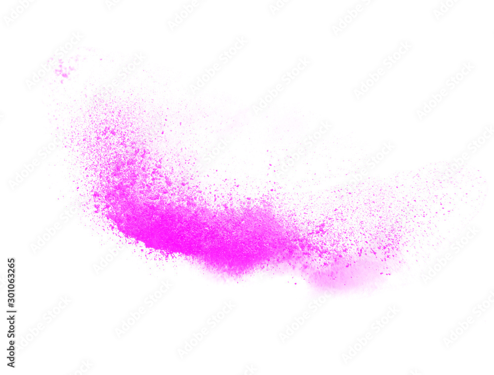 Abstract pink splash texture. Pink explosion background