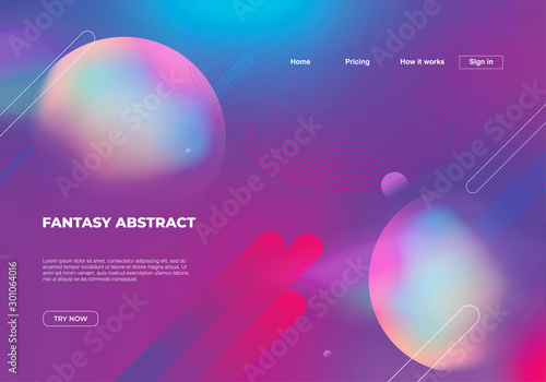 Fantasy abstract background...