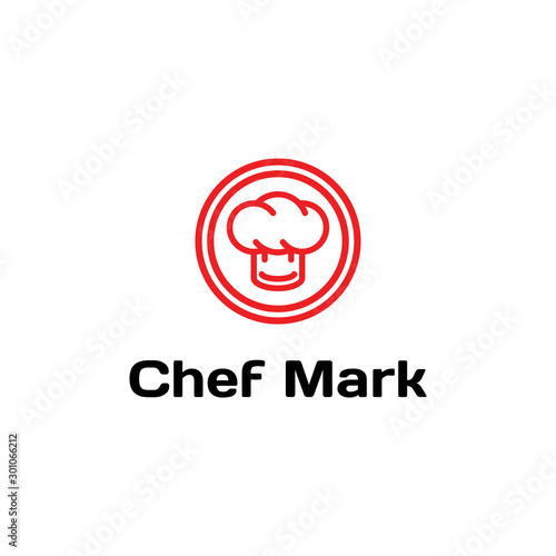 cook line art logo © munir