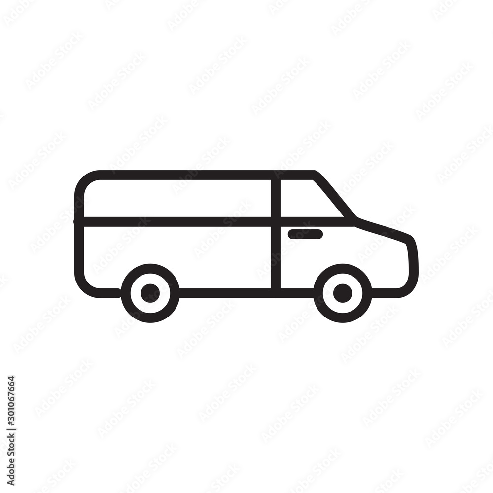 Car - Transportation Icon Vector Simple Design