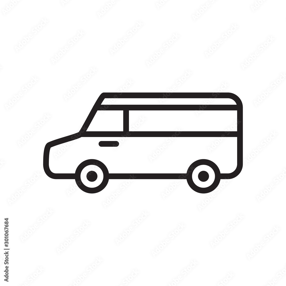 Car - Transportation Icon Vector Simple Design