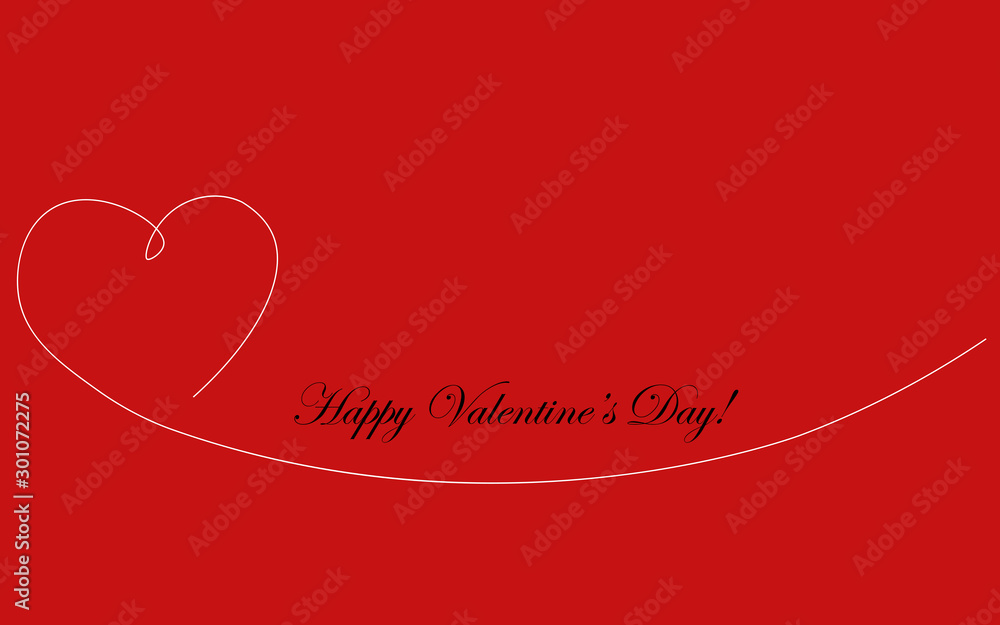 Valentines day background with heart, vector illustration Valentines day background with heart, vector illustration