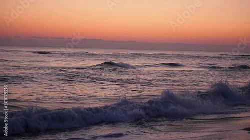 ocean in the sunset 