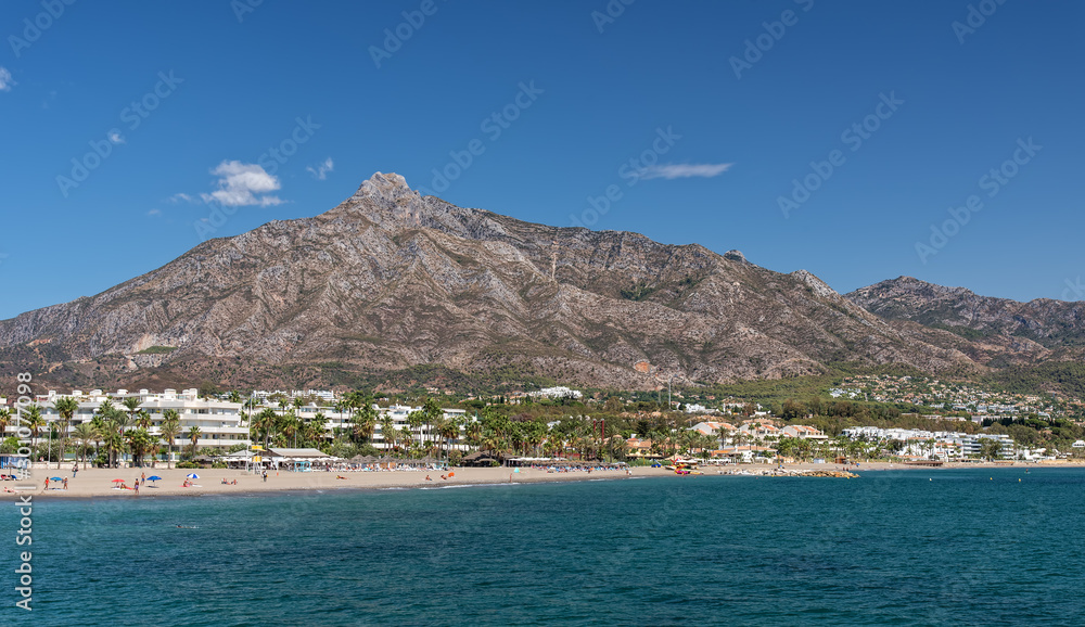 custom made wallpaper toronto digitalSierra Blanca Gebirge in Marbella