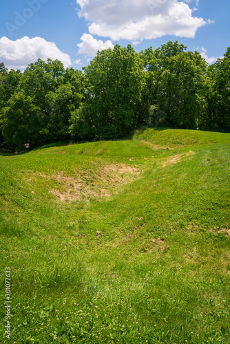 Dug Trench at Fort Miamis National Historic Site