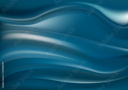 Wave Creative Background vector image design