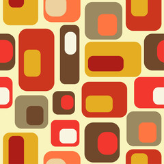 Keuken achterwand Jaren 50 patronen Retro mid-century vormen motief  © Claudia Balasoiu