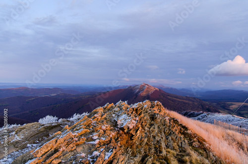 Fototapeta Naklejka Na Ścianę i Meble -  bieszczady połonina Caryńska