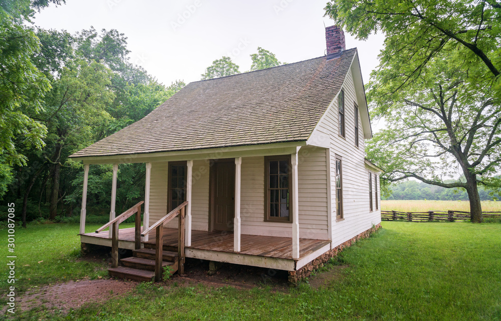 Washington Carver's Childhood Home at his National Monument