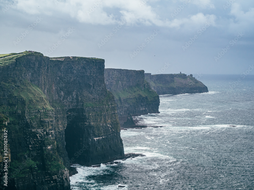 Cliffs of Moher moody scenery 