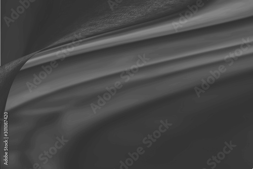Fototapeta Naklejka Na Ścianę i Meble -  Abstract black and white blurred background. Modern smartphone wallpaper.Futuristic infographics aesthetic design.Elegant geometric seamless pattern.Decorative web layout or poster.