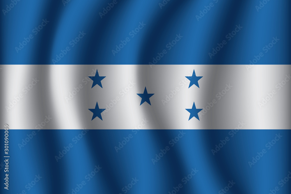 Flag of Honduras. Honduras Icon vector illustration eps10. Flag of Honduras. Honduras Icon vector illustration eps10.