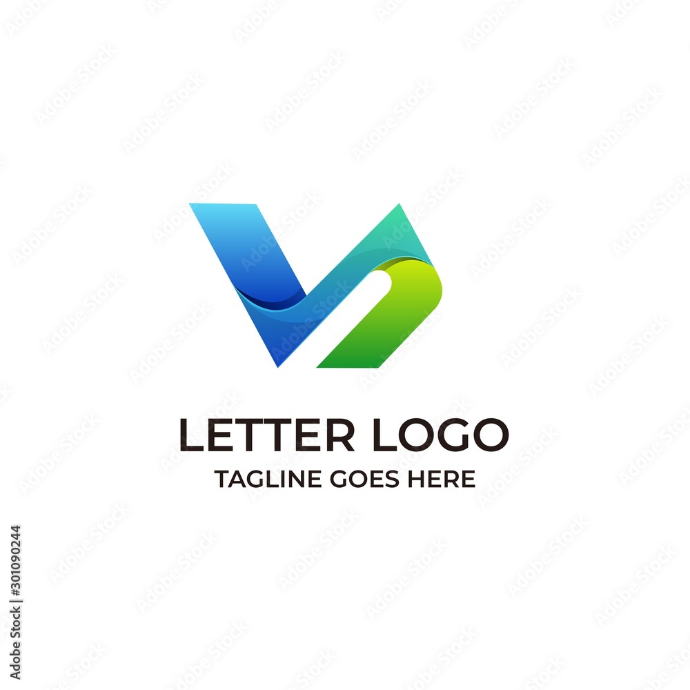 Letter V Design concept Illustration Vector Template Letter V Design concept Illustration Vector Template