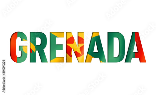 grenada flag text font photo