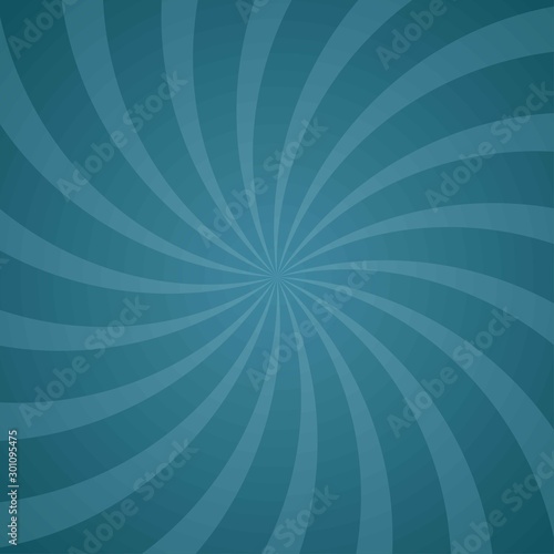 Sunlight abstract spiral background. Gold yellow color burst background with stars.