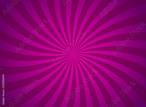 Sunlight spiral abstract background. purple burst background. Vector illustration.