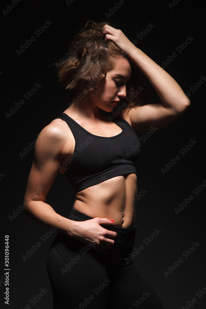 young girl doing yoga young girl doing yoga