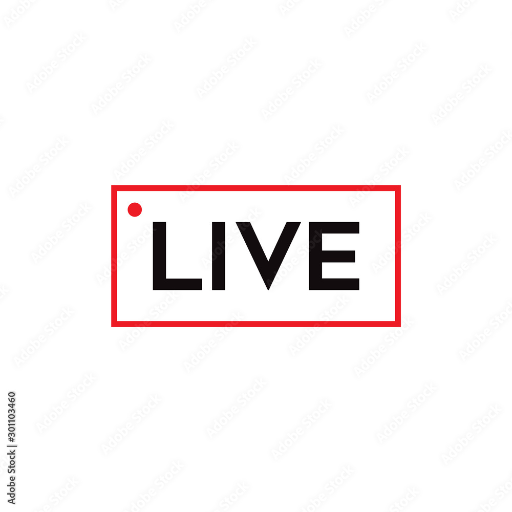 LIVE video icon.