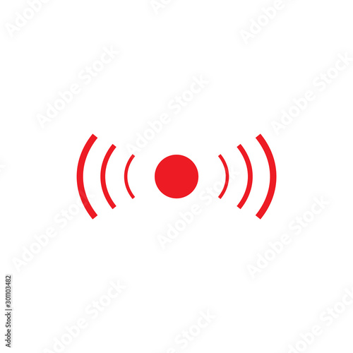Obraz na płótnie LIVE video icon. w salonie