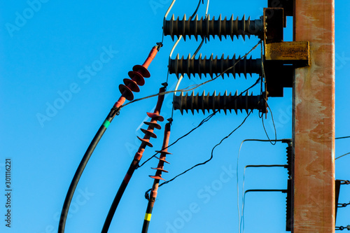 electric power line photo
