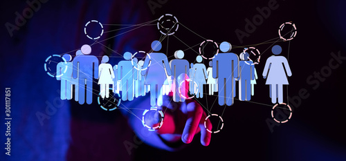 network gruppe team struktur