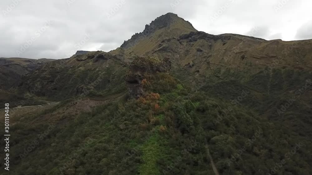 Spain Tenerife Mountain Forest Drone Spain Tenerife Mountain Forest Drone