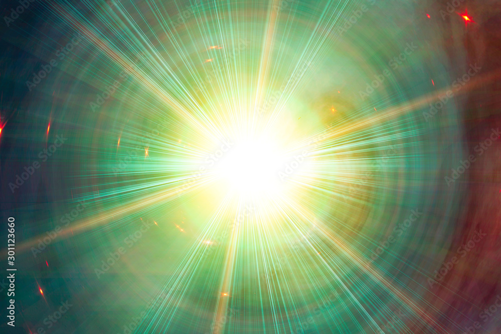 Fototapeta premium Abstract galaxy whirlpool with light. The elements of this image furnished by NASA.