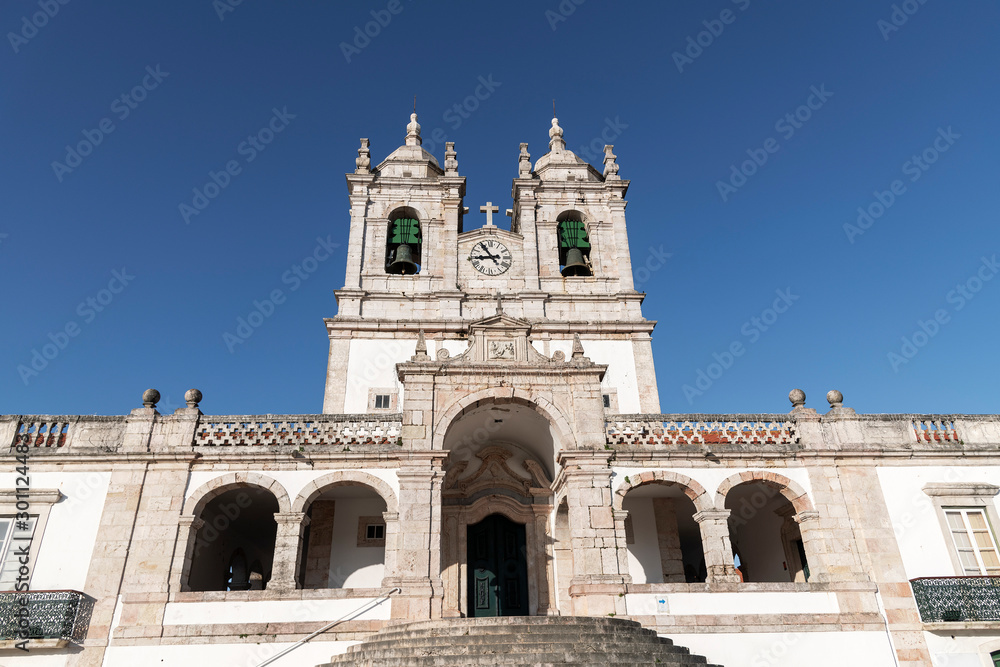 Sanctuary of Our Lady of Nazare, Portugal.