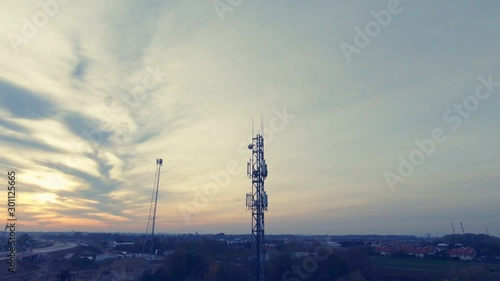 The Mobile Communication Tower Antenna part A
