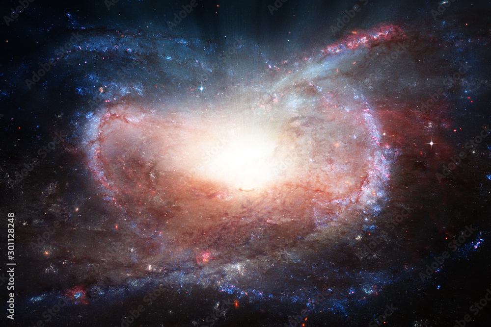 Marvelous galaxy in a deep space. The elements of this image furnished by NASA. Marvelous galaxy in a deep space. The elements of this image furnished by NASA.