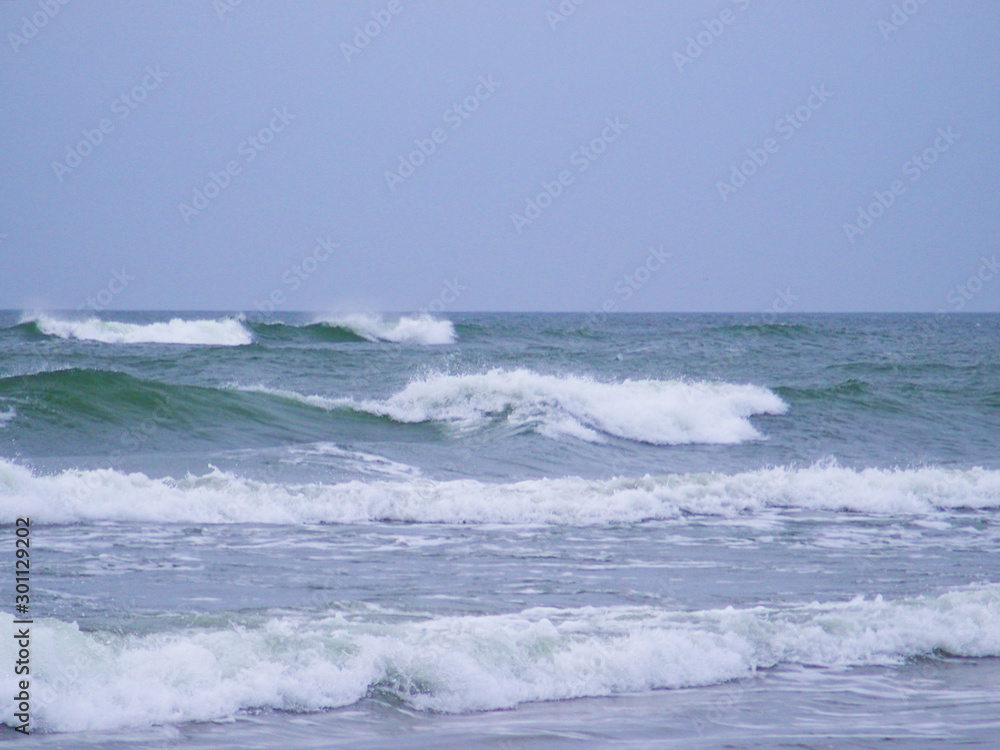 Fototapeta premium Storm on the Baltic Sea