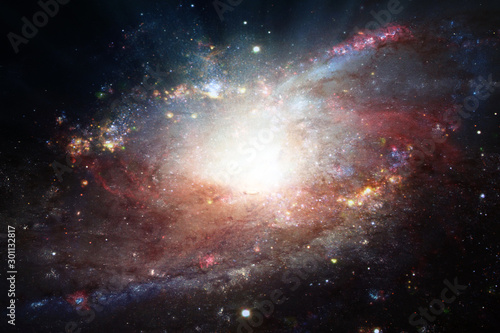 Fototapeta Naklejka Na Ścianę i Meble -  Starry outer space. The elements of this image furnished by NASA.