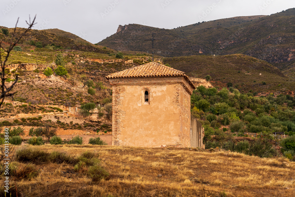 Hermitage of Almocita in the Alpujarra of Almeria