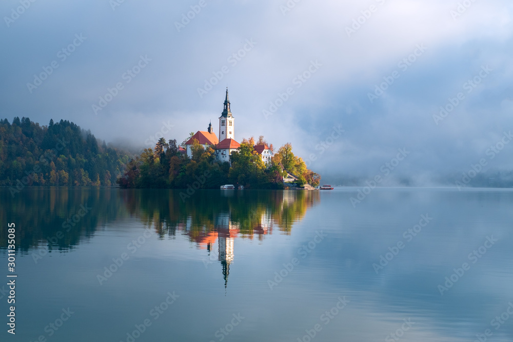 Lake Bled in Slovenia