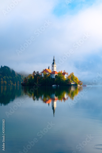 Lake Bled in Slovenia