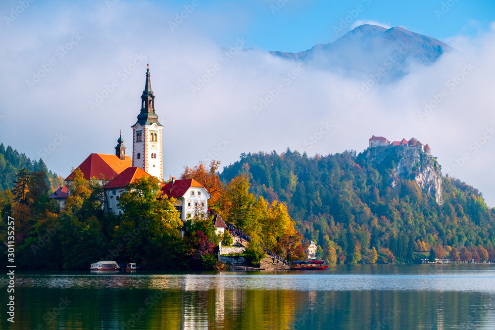 Lake Bled in Slovenia