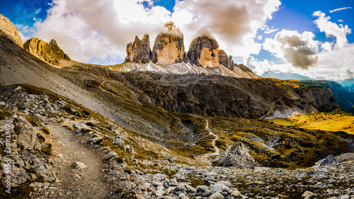 Tre Cime Three Peaks photo