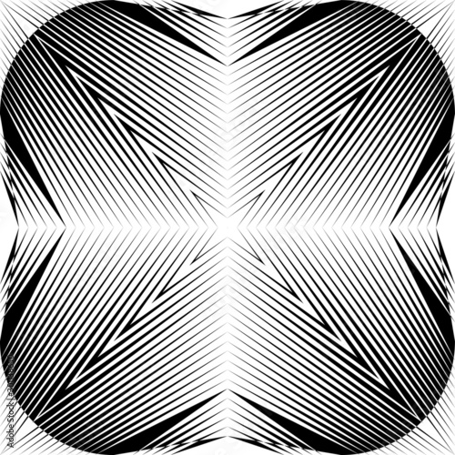 Abstract halftone lines background  trendy geometric dynamic pattern  vector modern design texture.